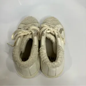 Madewell sidewalk Hightop Sneakers white leather casual unisex women’s‎ size 7.5 thumbnail 6