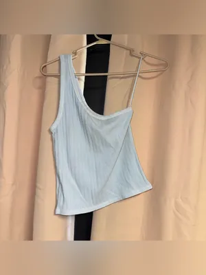 american eagle one shoulder tank top thumbnail 2