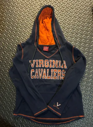 Colosseum Vintage Virginia Cavaliers v-neck pullover/sweatshirt thumbnail 1