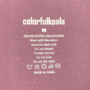 Colorfulkoala Purple Mid-rise Activewear Pockets Workout Yoga Biker Shorts Sz M thumbnail 3