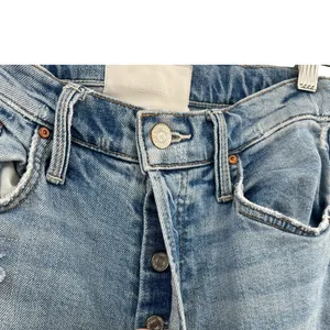 Mother Denim The Tomcat Jeans Distressed The‎ Confession Wash Blue Size 27 thumbnail 7