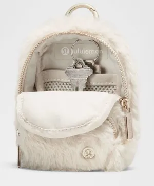 Lululemon Mini Sherpa Everywhere Nano Backpack Keychain Bag thumbnail 1