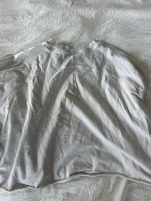 Lulu Crew Neck White Size 4 thumbnail 2