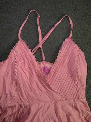 Francesca's Romper Pink thumbnail 3