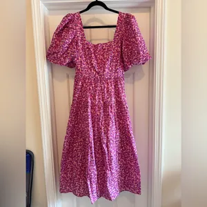 Hyacinth House Floral Estella Midi Dress thumbnail 4