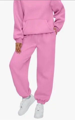 Amazon Pink sweat set thumbnail 1