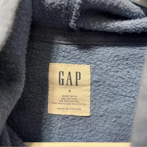GAP Blue Tie Dye Hoodie Sweatshirt thumbnail 4