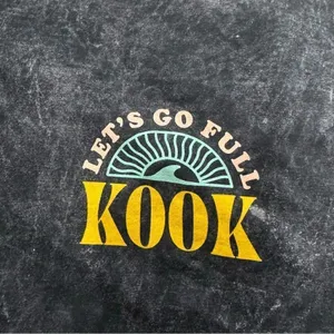 Barstool Sports Let's Go Full Kook Outer Banks OBX Tee Shirt Women’s Medium thumbnail 3