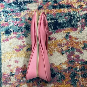Vanity Fair Vintage Pink Ladies Slippers "Plenty Pink" House Slippers 6.5 thumbnail 3