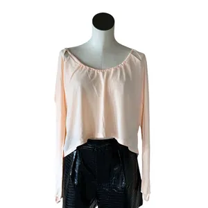 Nwt Free People Movement Open Back Long Sleeve Top Thumbhole Large thumbnail 4
