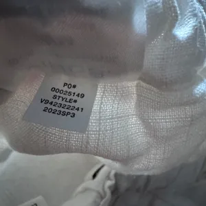 Vince Womens White 100% Hemp Pull On Drawstring Shorts Size Medium‎ M thumbnail 6