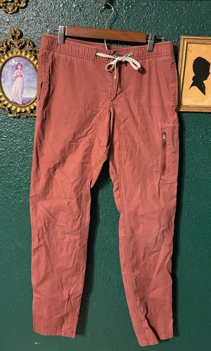 Vuori Pink Ripstop Pants Size Small thumbnail 1