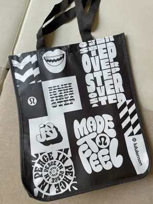 Lululemon Shopping Reusable Tote Bag Large thumbnail 1