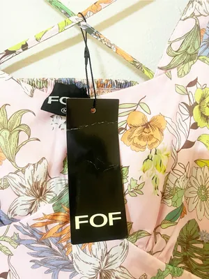 FOF Pink Floral Puff-Sleeve Short Sleeve Midi Summer Dress New thumbnail 6