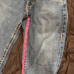 Y2K True Religion Womens Size 31 Bootcut Flare Jeans Blue thumbnail 15