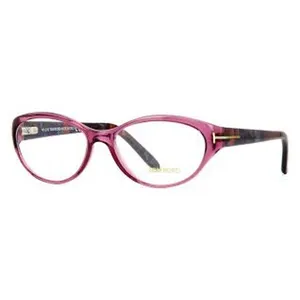 TOM FORD 90's Glasses Eyeglass Frames Floral Plum Purple AS-IS w Discoloration thumbnail 7