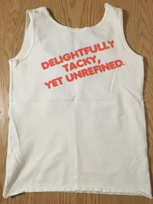 Hooters B75 Girl Worn Uniform Tank From Columbus Ohio Size Xs/Small thumbnail 4