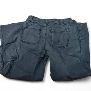 black american eagle cargo pants with adjustable waist thumbnail 3