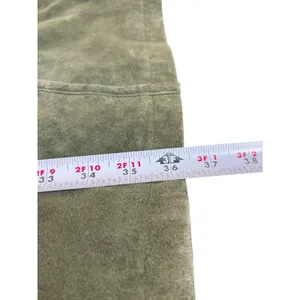 Centigrade Suede Leather Coat Jacket 2X Petite Genuine Washable Olive Green NWT thumbnail 7