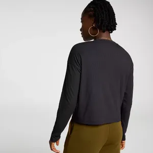 Calia by Carrie Everyday Rib Boxy Long Sleeve Tee thumbnail 2