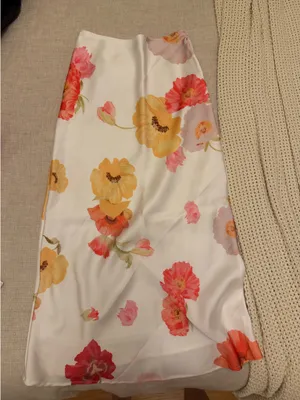 Floral skirt White thumbnail 2
