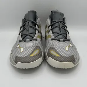 Adidas Exhibit A Candace Parker Womens Basketball‎ Shoes Sz 8.5 Gray Gold GY0992 thumbnail 3