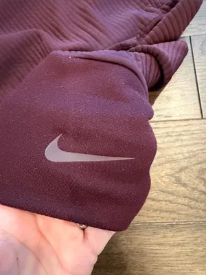 Nike Women’s Maroon Crewneck Quilted Sweatshirt Size XS - C53-026 thumbnail 5