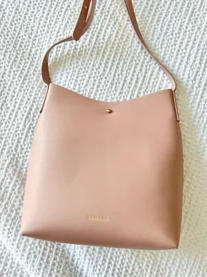 Anthropologie SAMARA Apple leather medium crossbody shoulder bag thumbnail 1