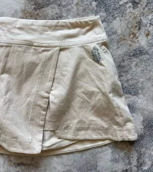 FP Movement by Free People Cream Athletic Skort with Side Slit thumbnail 7