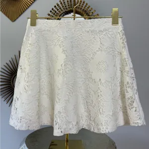 Aeropostale White Lace Mini Skirt thumbnail 1