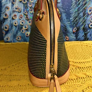 Dooney & Bourke Vintage Leather Satchel Handbag thumbnail 5