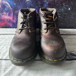 Dr. Martens Industrial Steel Toe Leather Boots‎ Sz 37 EU Women 6 ASTM 2413-11 thumbnail 2