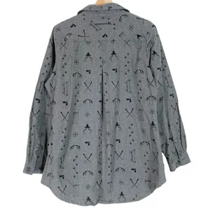 Legendary Whitetails Firelight Popover Flannel Shirt Size Large thumbnail 2