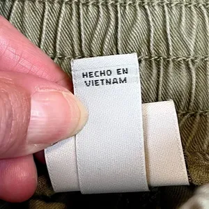 A New Day Army Green Cargo Pull-on Jogger Pants Small thumbnail 8
