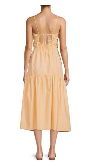 VINCE Ruched Midi Cami Dress thumbnail 2