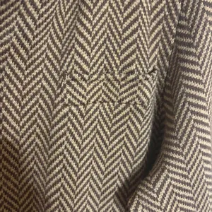 Lauren Ralph Lauren Herringbone Knit Blazer Cardigan Brown Wool Cashmere 1X thumbnail 12