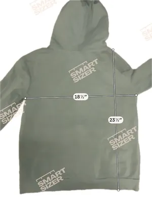 Brave Soul London Medium Sage Green Pullover Hoodie Pockets Long Sleeve Drawstri thumbnail 3