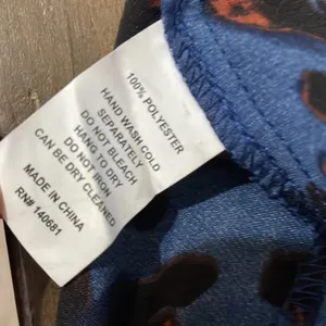 Unique Vintage blue cutout tie top thumbnail 5