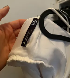 Zara Satin Crop Top thumbnail 4