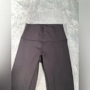 Lululemon crop Black Leggings 4 thumbnail 4