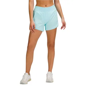 Lululemon Track That Mid-Rise Short 5" Icing Blue thumbnail 5