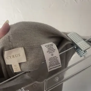 Cyrus Women's Size Medium Grey Soft Knit Loungewear Minimalist‎ Pull On Pants thumbnail 6