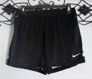 Nike Dri Fit Activewear Shorts Size M Black Lined Drawstring thumbnail 2