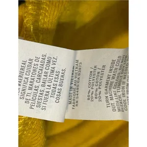 Aerie Yellow Terry Cloth Cinched Reversible Pullover Sweater Women’s Size Small thumbnail 12