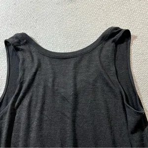 Wilfred Free Black Sleeveless Sweat Romper Size Small Athleisure Loungewear EUC thumbnail 3
