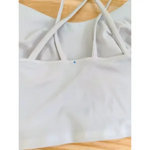 Lululemon Align Bra Gray Size S Nulu Fabric Cross Back Yoga Sports Bra thumbnail 7
