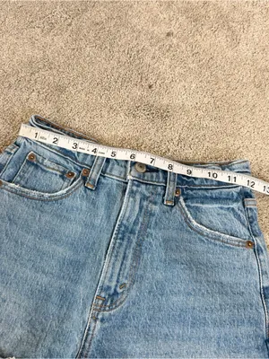 Abercrombie & Fitch Women’s The 90s Relaxed Cutoff Shorts High Rise 24/00 thumbnail 7