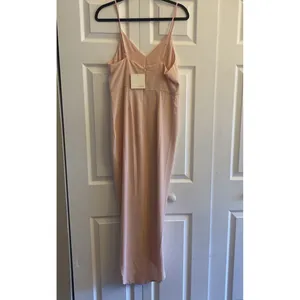 Showpo‎ Lucky Day Maxi Dress Womens Size 8 Blush Pink Formal Wedding Guest Crepe thumbnail 5
