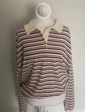 WHITE FOX Striped Women's Sweater thumbnail 1