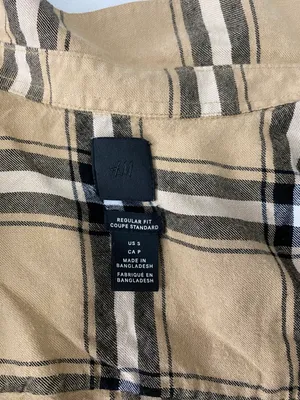 H&M Regular Fit Coupe Flannel thumbnail 6